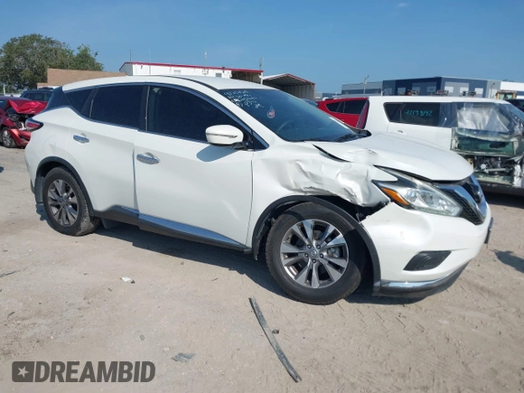 2015 Nissan Murano Platinum z VIN 5N1AZ2MH6FN271481, wystawiony jako IAAI lot #42154544 z przebiegiem 100 623 mil mil oraz . Historia ofert i sprzedaży dostępna na DreamBid. Obrazek 1.