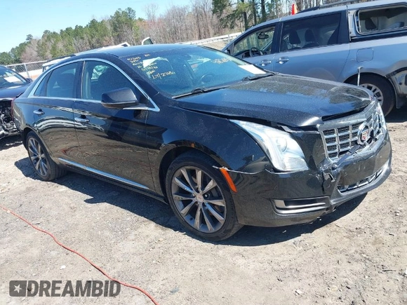 2014 Cadillac XTS with VIN 2G61L5S38E9202763, listed as a IAAI auction lot 41820564 with 117,709 mi miles. Bid and sale history available at carsss.com. Image 1.