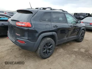 2015 Jeep Cherokee Trailhawk с VIN 1C4PJMBB5FW615179, выставлен на аукционе Copart как лот 54600985 с пробегом 133 724 миль миль и Списание • Salvage title. История ставок и продаж доступна на DreamBid. Изображение 3.