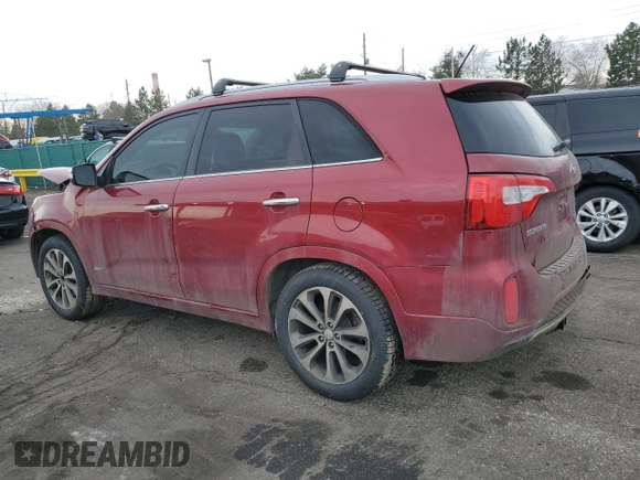 2015 Kia Sorento SX z VIN 5XYKWDA7XFG562906, wystawiony jako Copart lot #50903665 z przebiegiem 212 306 mil mil oraz Szkoda całkowita • Salvage title. Historia ofert i sprzedaży dostępna na DreamBid. Obrazek 2.