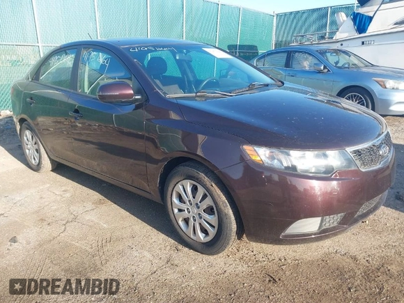 2011 Kia Forte EX with VIN KNAFU4A29B5361400, listed as a IAAI auction lot 41951264 with 131,177 mi miles. Bid and sale history available at carsss.com. Image 1.