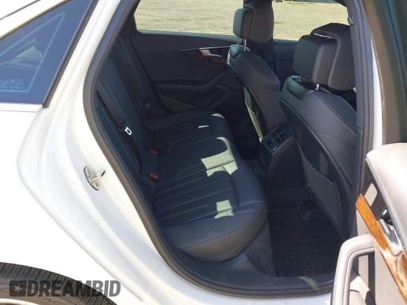 2021 Audi A4 S line Premium with VIN WAUDAAF46MN007457, listed as a IAAI auction lot 42143849 with 43,828 mi miles and . Bid and sale history available at DreamBid. Image 8.