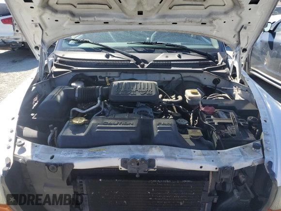 2004 Dodge Dakota with VIN 1D7FL16K34S555699, listed as a Copart auction lot 47423785 with 0 mi miles and Salvage Title. Bid and sale history available at carsss.com. Image 12.