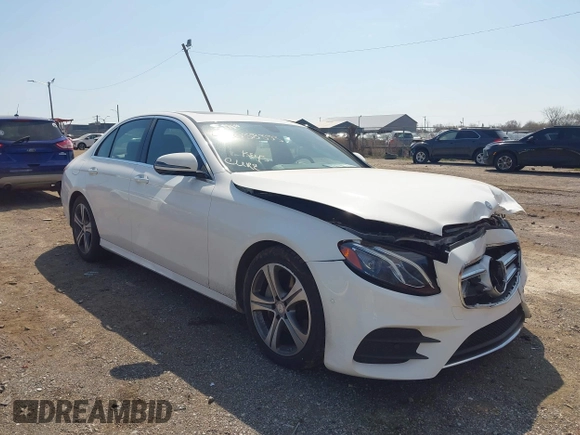 2017 Mercedes-Benz E 300 Luxury with VIN WDDZF4KB9HA091714, listed as a IAAI auction lot 42038333 with 107,358 mi miles and . Bid and sale history available at DreamBid. Image 1.