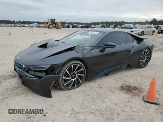 2014 BMW i8 z VIN WBY2Z2C53EVX64757, wystawiony jako Copart lot #85098324 z przebiegiem 38 064 mil mil oraz Czysty tytuł • Clean title. Historia ofert i sprzedaży dostępna na DreamBid. Obrazek 1.