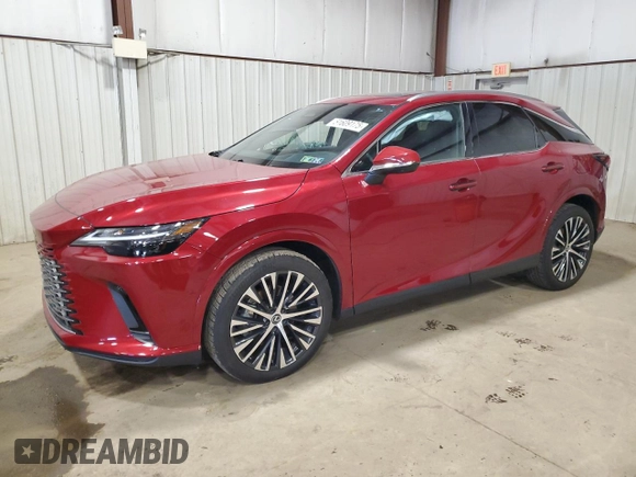 2024 Lexus RX with VIN 2T2BAMCA2RC052147, listed as a Copart auction lot 51609175 with 11,612 mi miles and Salvage Title. Bid and sale history available at carsss.com. Image 1.