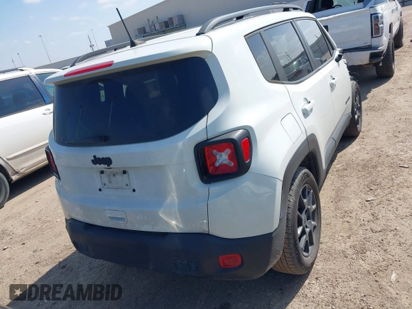2020 Jeep Renegade Altitude with VIN ZACNJABB5LPL02130, listed as a IAAI auction lot 41592856 with 95,906 mi miles and . Bid and sale history available at DreamBid. Image 17.