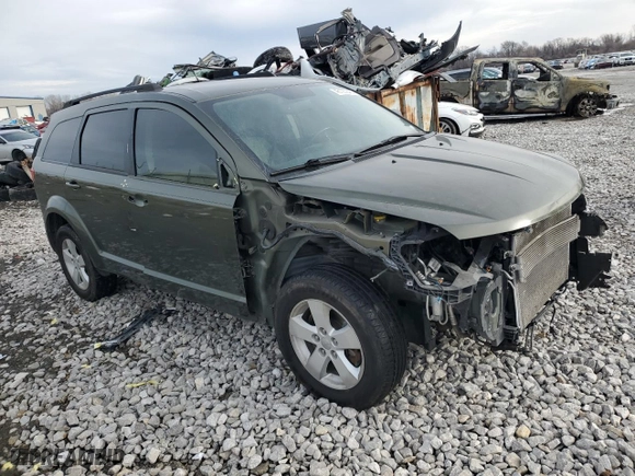 2016 Dodge Journey SE with VIN 3C4PDCAB9GT187126, listed as a Copart auction lot 46123345 with 123,036 mi miles and Salvage Title. Bid and sale history available at carsss.com. Image 4.