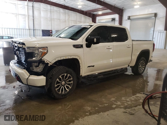 2022 GMC Sierra 1500 Limited AT4 with VIN 1GTP9EEL8NZ102797, listed as a Copart auction lot 73288394 with 59,916 mi miles and Salvage Title. Bid and sale history available at carsss.com. Image 1.