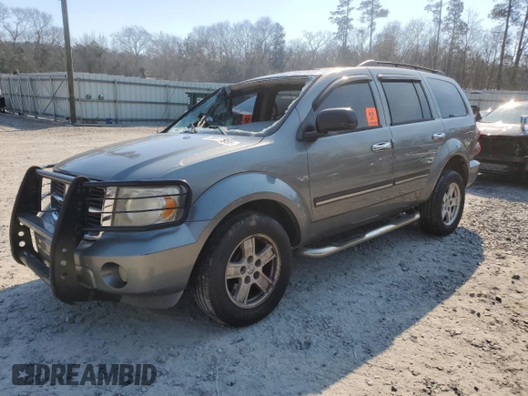 2008 Dodge Durango SLT with VIN 1D8HD48N08F126397, listed as a Copart auction lot 88971955 with 241,829 mi miles and Salvage title. Bid and sale history available at DreamBid. Image 1.