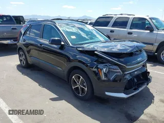 2023 Kia Niro EX with VIN KNDCR3LE1P5100018, listed as a IAAI auction lot 42033942 with 25,188 mi miles. Bid and sale history available at carsss.com. Image 1.