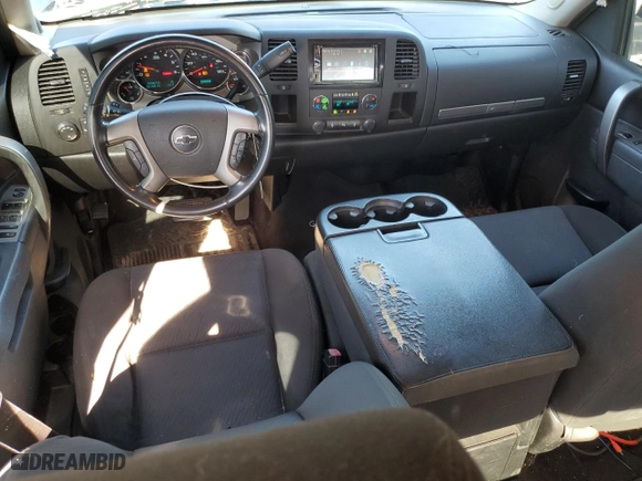 2012 Chevrolet Silverado 1500 LT with VIN 3GCPCSE09CG179939, listed as a Copart auction lot 43209575 with 221,365 mi miles and Salvage Title. Bid and sale history available at carsss.com. Image 8.