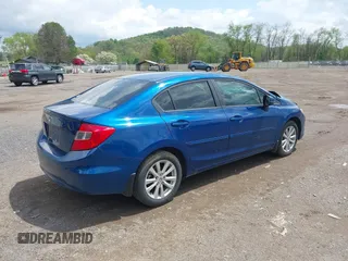 2012 Honda Civic EX with VIN 19XFB2F84CE002147, listed as a IAAI auction lot 42167096 with 182,449 mi miles and . Bid and sale history available at DreamBid. Image 4.