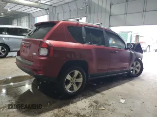2015 Jeep Compass High Altitude Edition with VIN 1C4NJDEB3FD215815, listed as a Copart auction lot 45973745 with 0 mi miles and Salvage Title. Bid and sale history available at carsss.com. Image 3.
