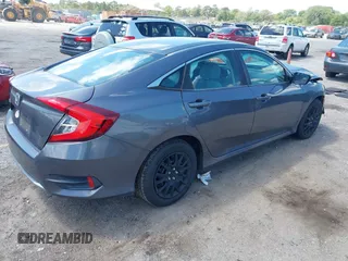 2019 Honda Civic Sedan LX with VIN 2HGFC2F64KH596741, listed as a IAAI auction lot 41944706 with 88,832 mi miles. Bid and sale history available at carsss.com. Image 4.
