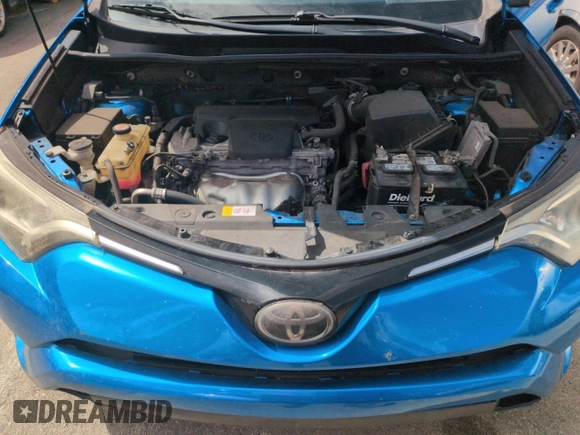 2017 Toyota RAV4 LE with VIN JTMZFREV5HJ147113, listed as a Copart auction lot 73886684 with Not Provided miles and Salvage Title. Bid and sale history available at DreamBid. Image 12.