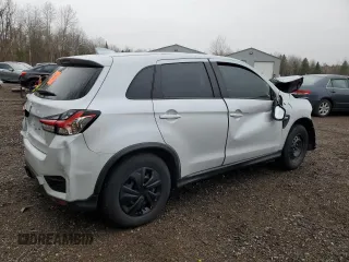 2022 Mitsubishi RVR ES with VIN JA4AHUAU6NU605236, listed as a Copart auction lot 80027834 with 0 mi miles and Salvage Title. Bid and sale history available at carsss.com. Image 3.