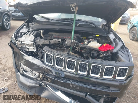 2019 Jeep Compass Limited with VIN 3C4NJDCBXKT812466, listed as a IAAI auction lot 42050090 with 103,282 mi miles and . Bid and sale history available at DreamBid. Image 10.