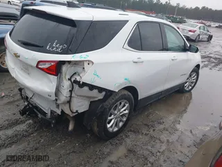 2018 Chevrolet Equinox LT with VIN 2GNAXJEV7J6193919, listed as a IAAI auction lot 41609954 with 107,087 mi miles. Bid and sale history available at carsss.com. Image 4.