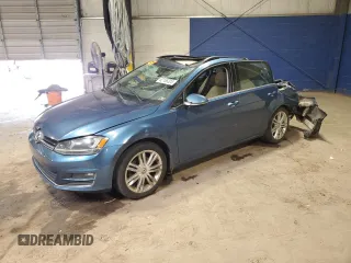 2015 Volkswagen Golf S с VIN 3VWCA7AU3FM517686, выставлен на аукционе Copart как лот 62165325 с пробегом 93 875 миль миль и Списание • Salvage title. История ставок и продаж доступна на DreamBid. Изображение 1.