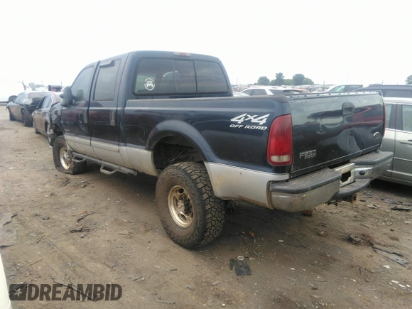 2002 Ford F-250 XL with VIN 1FTNW21F72EC73901, listed as a IAAI auction lot 33186971 with 241,247 mi miles and . Bid and sale history available at DreamBid. Image 3.