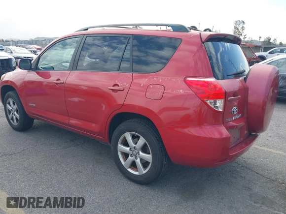 2007 Toyota RAV4 Limited with VIN JTMZD31V075032810, listed as a IAAI auction lot 41692295 with 223,550 mi miles. Bid and sale history available at carsss.com. Image 3.
