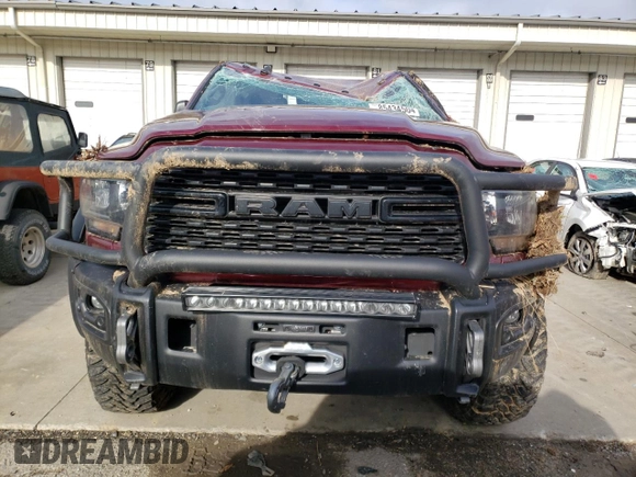 2022 Ram 2500 Big Horn with VIN 3C6UR5DL3NG283481, listed as a Copart auction lot 85434504 with 7,586 mi miles and Salvage Title. Bid and sale history available at carsss.com. Image 5.