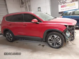2020 Hyundai Santa Fe Limited with VIN 5NMS53AA8LH200485, listed as a IAAI auction lot 41593387 with 113,200 mi miles and . Bid and sale history available at DreamBid. Image 14.
