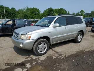 2005 Toyota Highlander z VIN JTEEP21A150081176, wystawiony jako Copart lot #60608585 z przebiegiem 218 821 mil mil oraz Czysty tytuł • Clean title. Historia ofert i sprzedaży dostępna na DreamBid. Obrazek 1.