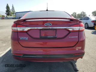 2017 Ford Fusion Titanium with VIN 3FA6P0SU1HR299506, listed as a Copart auction lot 62031915 with 94,412 mi miles and Salvage title. Bid and sale history available at DreamBid. Image 6.