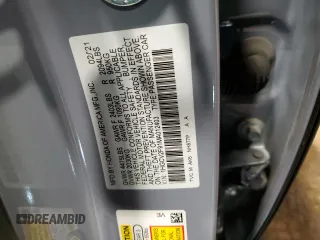 2021 Honda Accord Touring with VIN 1HGCV2F91MA012403, listed as a Copart auction lot 48781655 with Not provided miles and Salvage title. Bid and sale history available at DreamBid. Image 12.