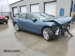 2015 Mazda 6 i Touring with VIN JM1GJ1V51F1193395, listed as a Copart auction lot 51529765 with Not Provided miles and Salvage Title. Bid and sale history available at DreamBid. Image 4.