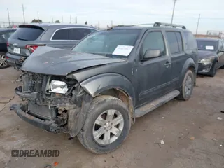 2005 Nissan Pathfinder SE with VIN 5N1AR18U05C707611, listed as a IAAI auction lot 41413932 with 260,777 mi miles. Bid and sale history available at carsss.com. Image 17.