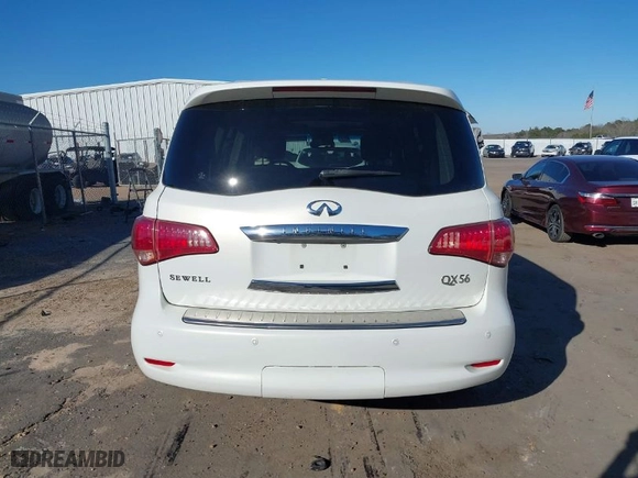 2013 Infiniti QX56 with VIN JN8AZ2NC5D9350433, listed as a IAAI auction lot 41359563 with NaN miles. Bid and sale history available at carsss.com. Image 16.