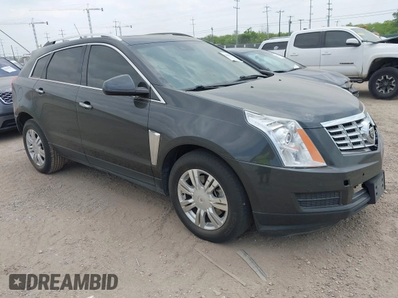 2014 Cadillac SRX Luxury Collection with VIN 3GYFNBE33ES599058, listed as a IAAI auction lot 42080556 with 128,917 mi miles. Bid and sale history available at carsss.com. Image 1.