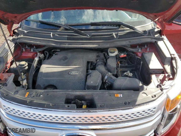 2014 Ford Explorer XLT with VIN 1FM5K8D80EGA98486, listed as a Copart auction lot 47090515 with 0 mi miles and Salvage Title. Bid and sale history available at carsss.com. Image 12.