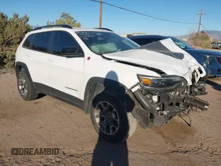 2022 Jeep Cherokee Trailhawk with VIN 1C4PJMBX7ND508415, listed as a IAAI auction lot 41410629 with 30,814 mi miles. Bid and sale history available at carsss.com. Image 1.