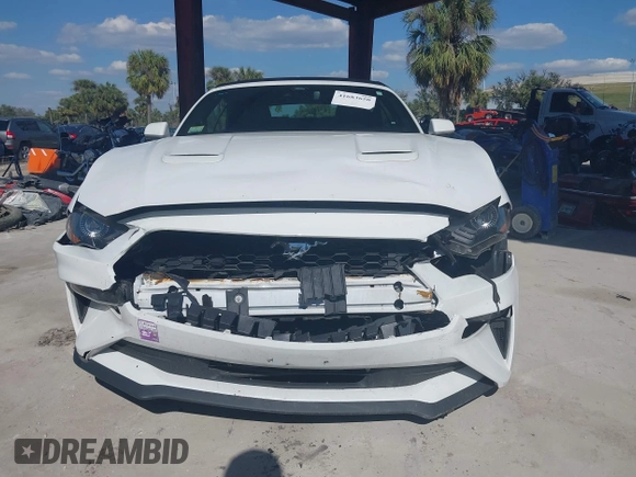 2022 Ford Mustang EcoBoost with VIN 1FATP8UH6N5107464, listed as a IAAI auction lot 41683650 with 57,061 mi miles. Bid and sale history available at carsss.com. Image 11.