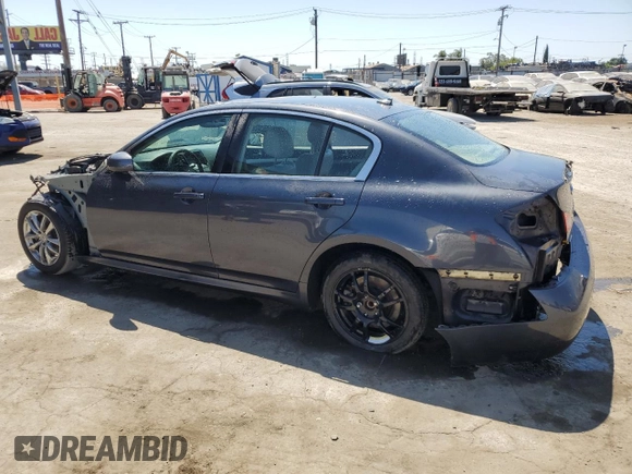 2007 Infiniti G35 Sport with VIN JNKBV61E87M700339, listed as a Copart auction lot 70239704 with Not Provided miles and Salvage Title. Bid and sale history available at DreamBid. Image 2.