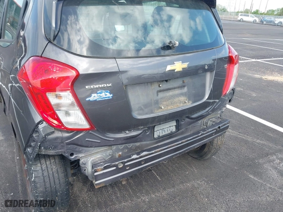2016 Chevrolet Spark LS with VIN KL8CB6SA6GC594904, listed as a IAAI auction lot 41976781 with 101,804 mi miles. Bid and sale history available at carsss.com. Image 6.