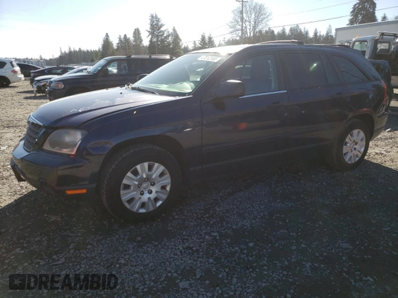 2006 Chrysler Pacifica z VIN 2A8GM48436R695485, wystawiony jako Copart lot #47012185 z przebiegiem 153 659 mil mil oraz Szkoda całkowita • Salvage title. Historia ofert i sprzedaży dostępna na DreamBid. Obrazek 1.