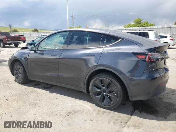2024 Tesla Model Y Long Range с VIN 7SAYGAEEXRF115893, выставлен на аукционе Copart как лот 55174035 с пробегом 68 078 миль миль и Списание • Salvage title. История ставок и продаж доступна на DreamBid. Изображение 2.