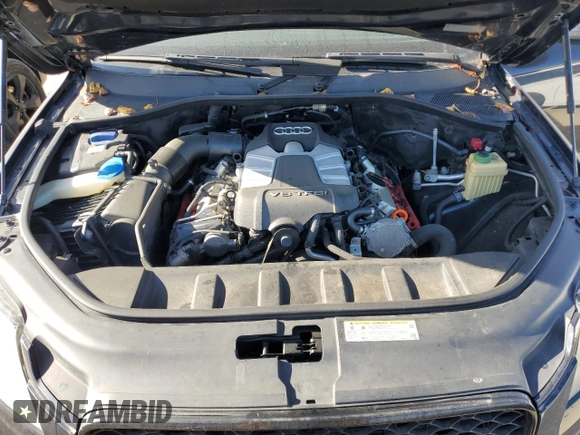 2011 Audi Q7 S line with VIN WA1DGAFE2BD003185, listed as a Copart auction lot 79192554 with 164,365 mi miles and Salvage title. Bid and sale history available at DreamBid. Image 12.