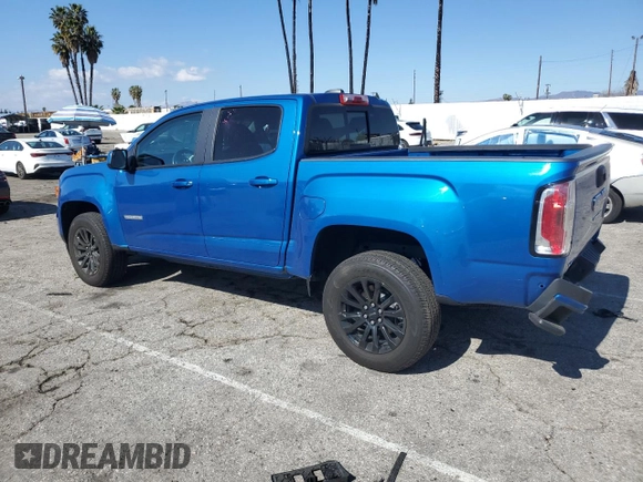 2022 GMC Canyon 2WD Elevation with VIN 1GTG5CEN9N1329626, listed as a Copart auction lot 44574085 with 27,315 mi miles and Salvage Title. Bid and sale history available at carsss.com. Image 2.