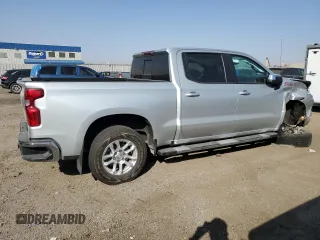 2022 Chevrolet Silverado 1500 LT with VIN 1GCUDDET6NZ537975, listed as a Copart auction lot 74848124 with Not Provided miles and Salvage Title. Bid and sale history available at DreamBid. Image 3.