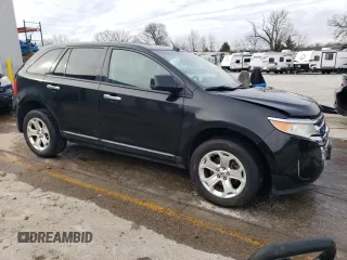 2011 Ford Edge SEL with VIN 2FMDK3JC6BBA00832, listed as a Copart auction lot 44753695 with 222,903 mi miles and Salvage Title. Bid and sale history available at carsss.com. Image 4.