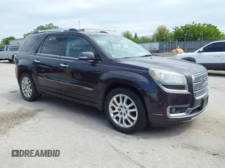 2015 GMC Acadia Denali z VIN 1GKKVTKD1FJ371736, wystawiony jako IAAI lot #42356674 z przebiegiem Nie podano mil oraz . Historia ofert i sprzedaży dostępna na DreamBid. Obrazek 1.