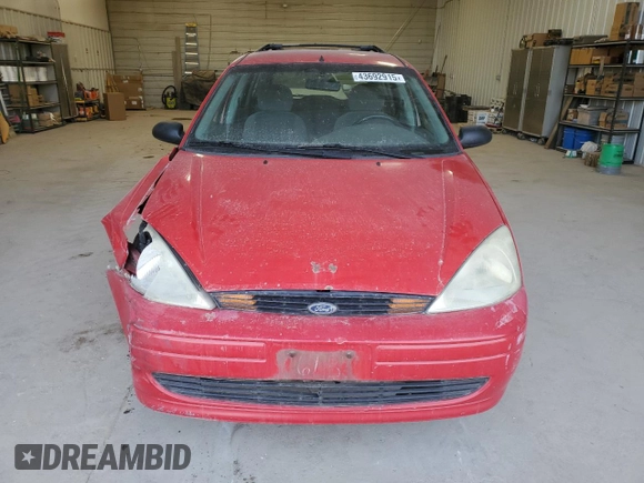 2001 Ford Focus SE with VIN 1FAFP36321W214680, listed as a Copart auction lot 43692915 with 157,811 mi miles and Salvage Title. Bid and sale history available at carsss.com. Image 5.