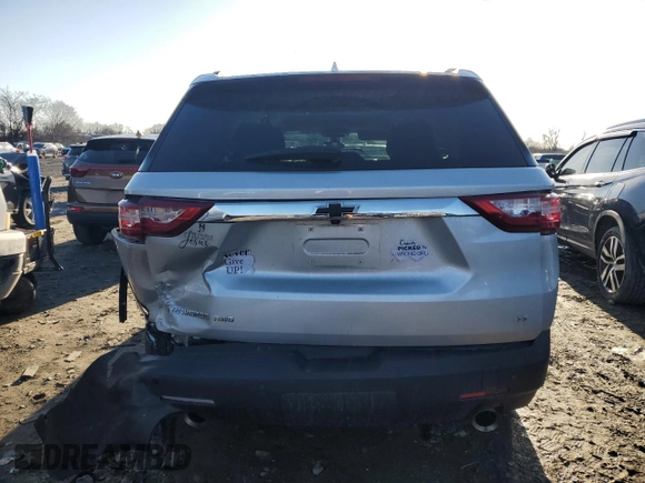 2020 Chevrolet Traverse LT Cloth with VIN 1GNEVMKW6LJ199884, listed as a Copart auction lot 44105835 with 74,651 mi miles and Salvage Title. Bid and sale history available at DreamBid. Image 6.