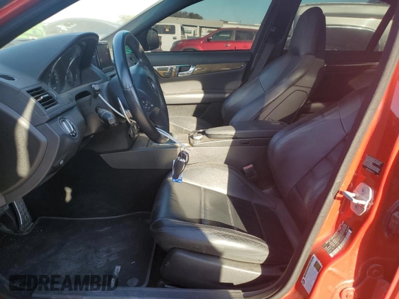 2008 Mercedes-Benz C 63 AMG with VIN WDDGF77X88F148954, listed as a Copart auction lot 72758734 with 59,562 mi miles and Salvage title. Bid and sale history available at DreamBid. Image 7.